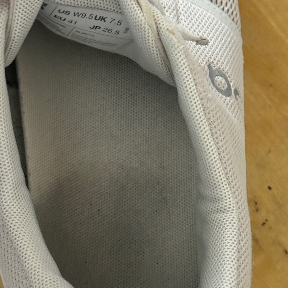 On Running White Athletic Shoes - Picture 10 of 12